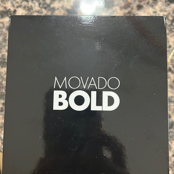 Movado Bold gold watch
